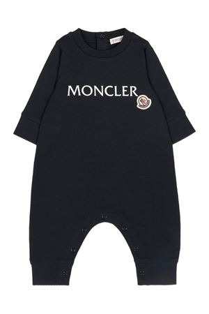 tutina in cotone blu MONCLER KIDS | L19518L0000489B9Y778